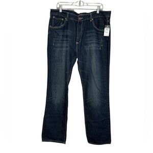 Rue 21 Carbon Men's Relaxed Straight Jeans NWT Size 36X34